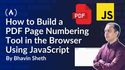 How to Build a PDF Page Numbering Tool in the Browser Using JavaScript