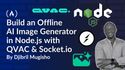 How to Build an Offline AI Image Generator in Node.js with QVAC and Socket.io