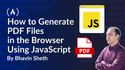 How to Generate PDF Files in the Browser Using JavaScript (With a Real Invoice Example)